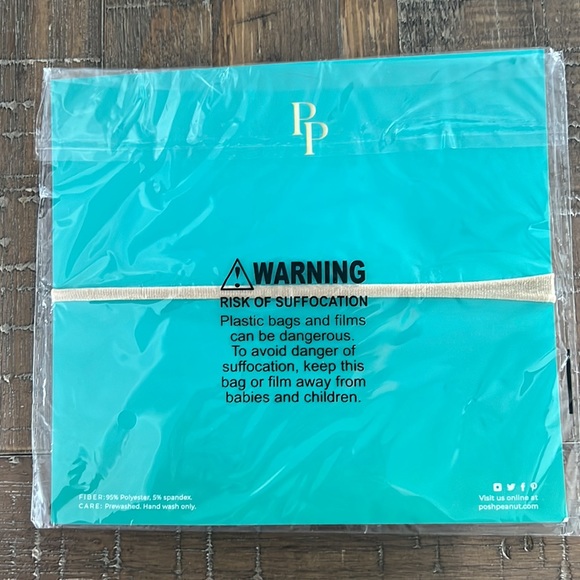 Posh peanut giraffe print Billy Lulu Nylon Headband - Picture 3 of 3